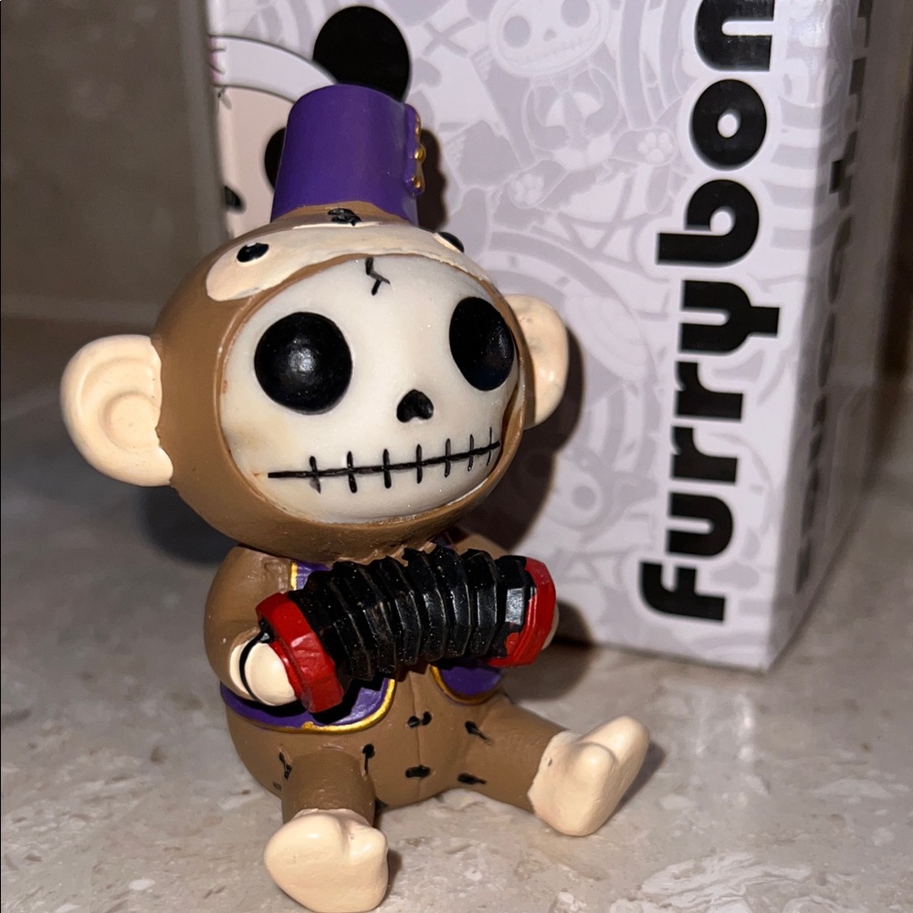 Furrybones “Fez Munky” Collectible Figurine - Picture 6 of 8